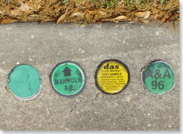 Manhole Stencil Standard and Duracast Style